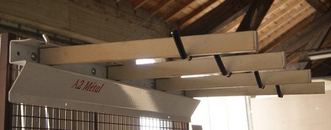 Support a vélo de garage breveté