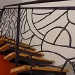 escalier et garde corps  métal et bois